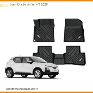 Thảm Lót Sàn Cao Cấp VinFast VF5 2026 - Địa Chỉ Lắp Đặt Uy Tín TPHCM