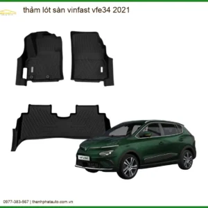 Thảm Lót Sàn VinFast VF e34 2021 - Địa Chỉ Lắp Đặt Uy Tín TPHCM