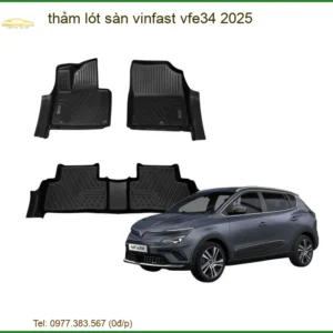 Thảm Lót Sàn VinFast VF e34 2025 - Địa Chỉ Lắp Đặt Uy Tín TPHCM