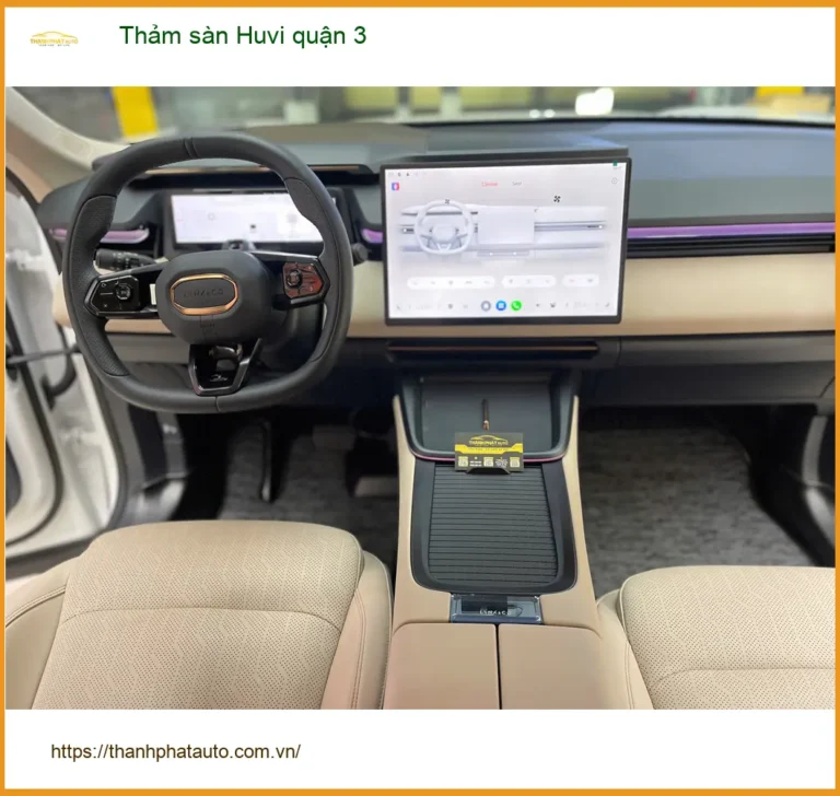 Địa Chỉ May Thảm Lót Sàn Ô Tô sàn Huvi quận 3 - Giá Tốt TPHCM