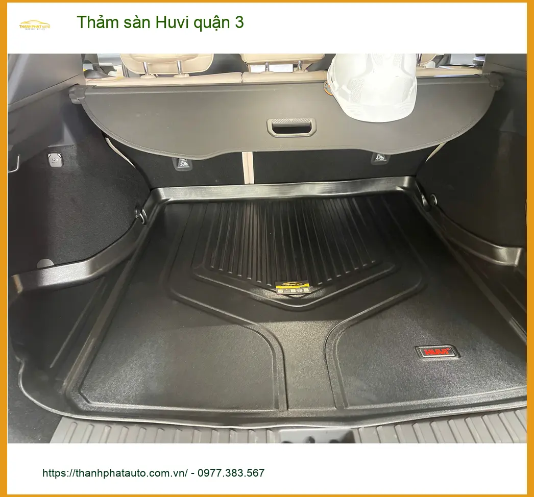 Địa Chỉ May Thảm Lót Sàn Ô Tô sàn Huvi quận 3 - Giá Tốt TPHCM ảnh thực tế 3