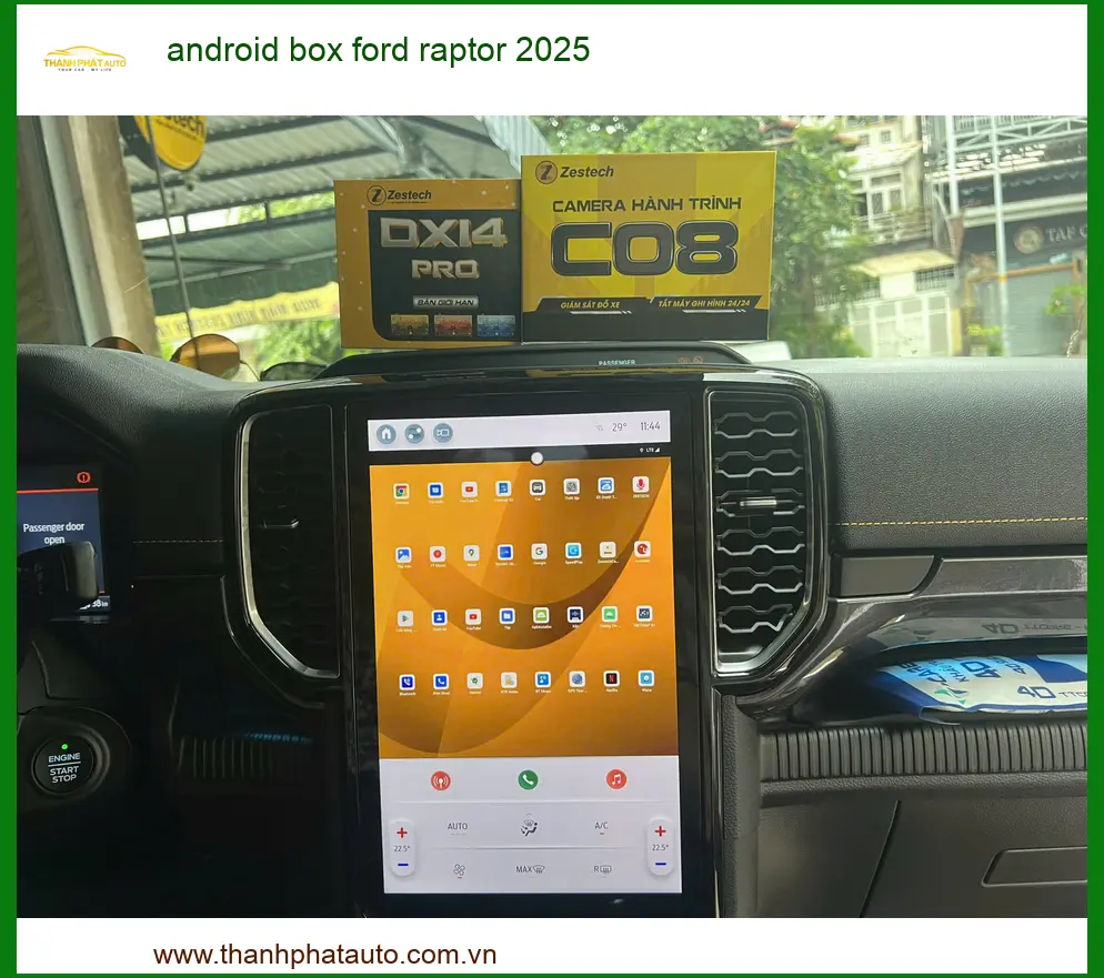 Android Box Ford Raptor 2025 - Trung Tâm Gắn Android Box Uy Tín TPHCM