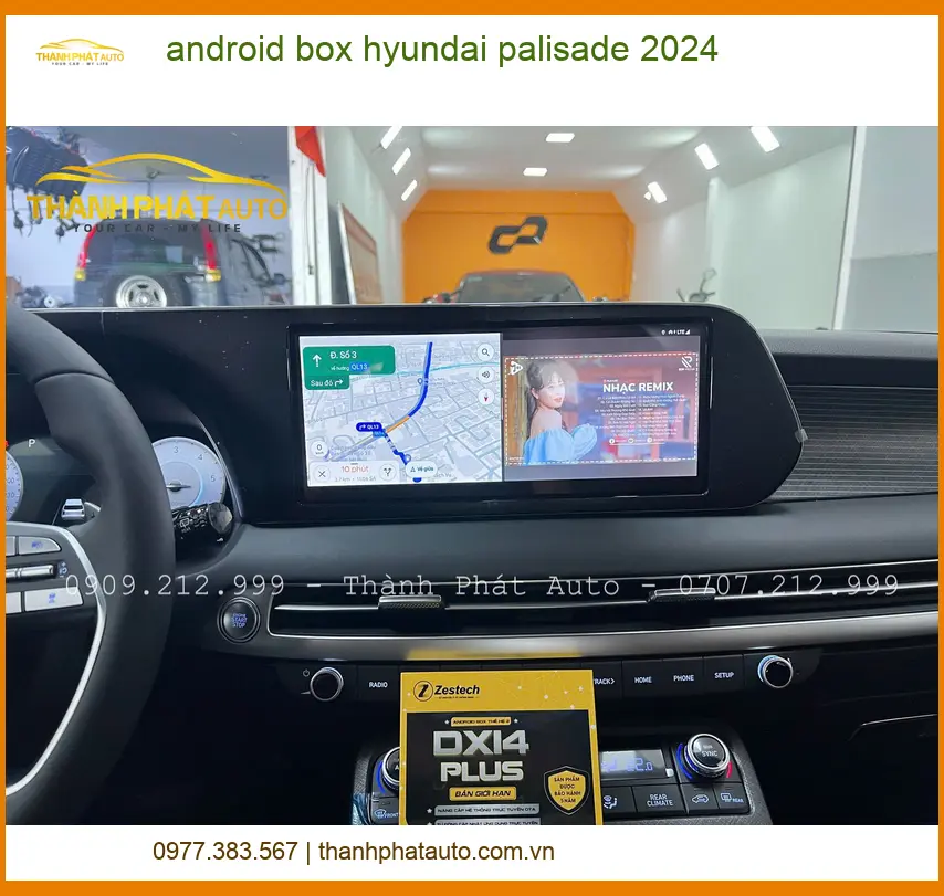 Android Box Hyundai Palisade 2024 - Địa Chỉ Gắn Nâng Cấp Cao Cấp TPHCM
