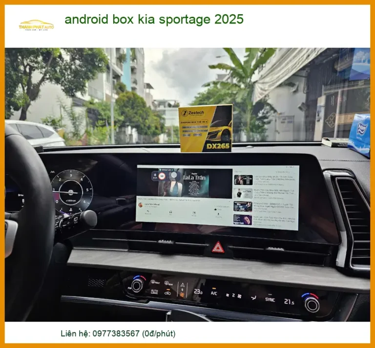 Android Box Kia Sportage 2025 - Địa Chỉ Lắp Đặt Chính Hãng TPHCM