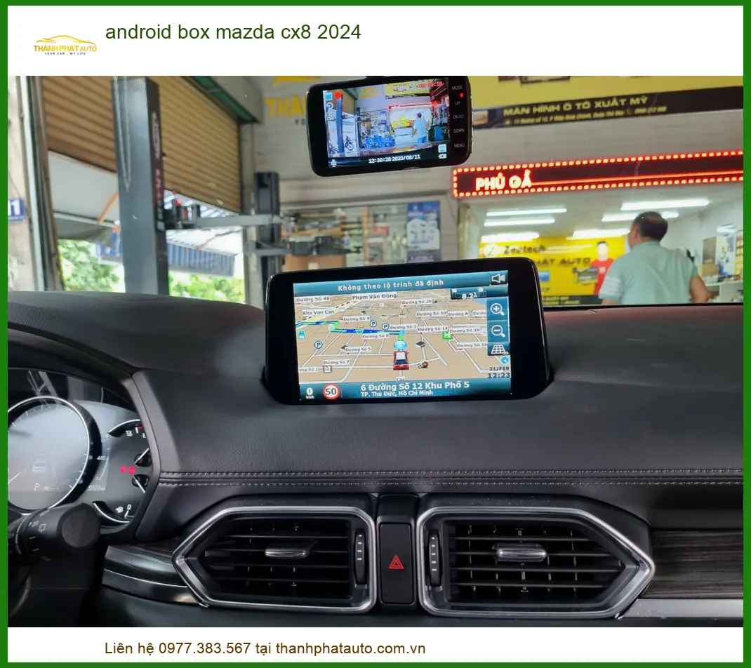 Android Box Mazda CX8 2024 - Trung Tâm Lắp Đặt Uy Tín TPHCM