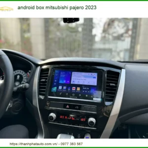 Android Box Mitsubishi Pajero 2023 - Địa Chỉ Gắn Chính Hãng TPHCM
