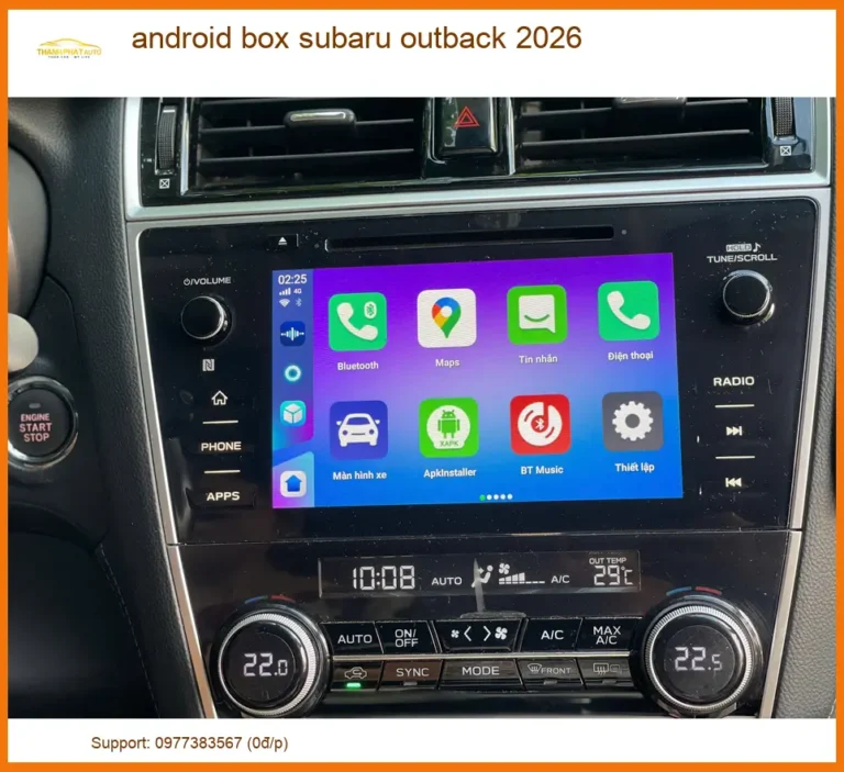 Box Android Zestech Subaru Outback 2026 - Trung Tâm Lắp Đặt Uy Tín TPHCM