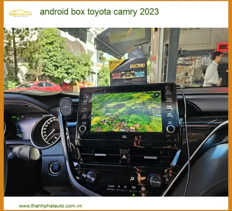 Android Box Zestech Toyota Camry 2023 - Địa Chỉ Lắp Đặt Chính Hãng TPHCM