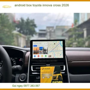 Android Box Toyota Innova Cross 2026 - Địa Chỉ Lắp Đặt Chính Hãng TPHCM