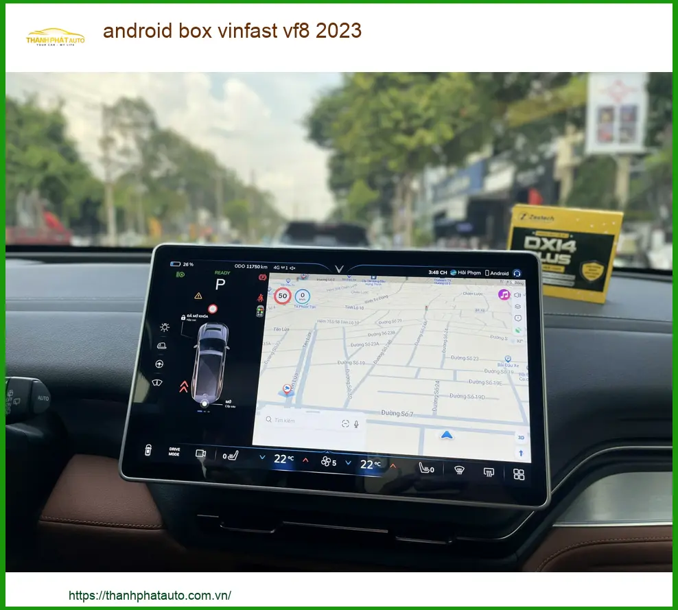 Android Box Vinfast VF8 2023 - Địa Chỉ Lắp Đặt Uy Tín TPHCM