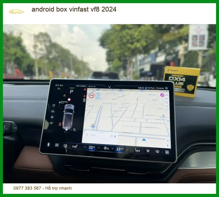 Android Box VinFast VF8 2024 - Trung Tâm Nâng Cấp Uy Tín Giá Tốt TPHCM