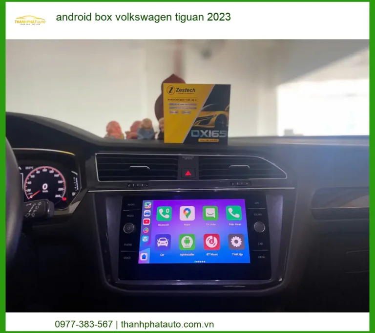 Android Box Volkswagen Tiguan 2023 - Trung Tâm Lắp Đặt Chính Hãng TPHCM