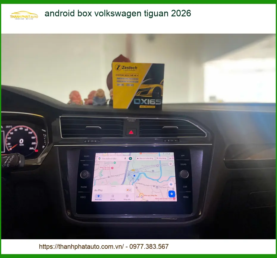 Android Box Volkswagen Tiguan 2026 - Trung Tâm Lắp Đặt Chính Hãng TPHCM