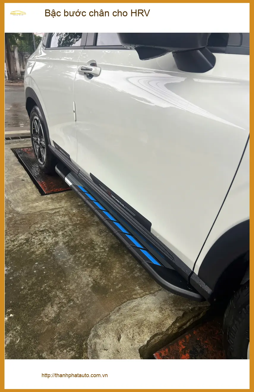 Anh Kiên lắp bậc bước chân cho Honda HRV tại Quận 9 để gia đình dễ dàng lên xuống xe ảnh thực tế 5
