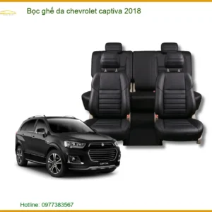 Bọc Ghế Da Xe Chevrolet Captiva 2018 - Địa Chỉ Lắp Đặt Uy Tín TPHCM