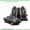 Bọc Ghế Da Ford Ranger 2011 - Trung Tâm Lắp Đặt Chính Hãng Uy Tín TPHCM