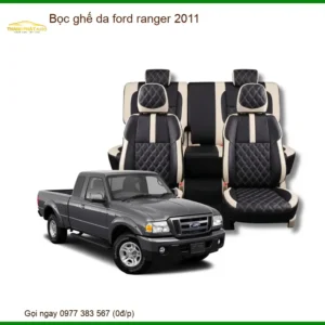 Bọc Ghế Da Ford Ranger 2011 - Trung Tâm Lắp Đặt Chính Hãng Uy Tín TPHCM