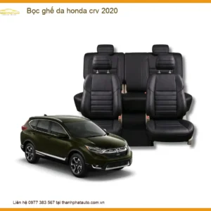 Bọc Ghế Da Cao Cấp Xe Honda CRV Đời 2020 - Địa Chỉ Lắp Đặt Uy Tín TPHCM
