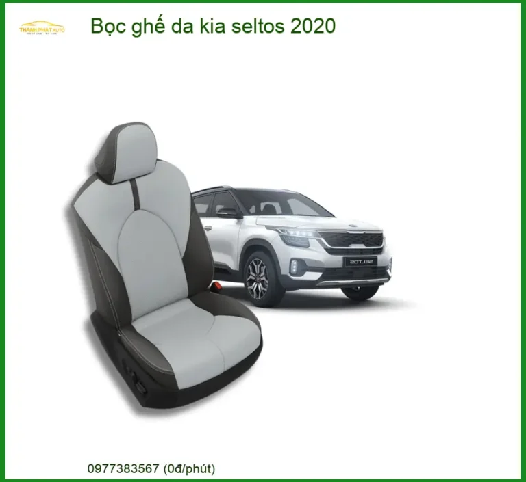 Bọc Ghế Da Cao Cấp Kia Seltos 2020 - Trung Tâm Nâng Cấp Chính Hãng TPHCM