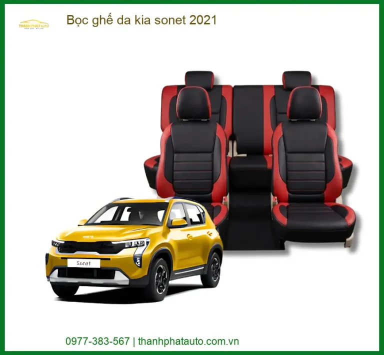 Dịch Vụ Bọc Ghế Da Kia Sonet 2021 - Địa Chỉ Lắp Đặt Uy Tín TPHCM
