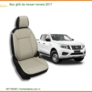 Dịch Vụ Bọc Ghế Da Nissan Navara 2017 - Trung Tâm Lắp Đặt Uy Tín TPHCM