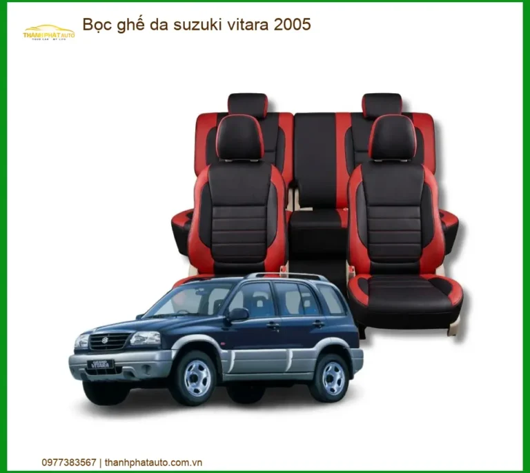 Bọc Ghế Da Suzuki Vitara 2005 - Trung Tâm Lắp Đặt Chính Hãng TPHCM