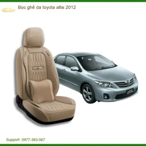 Bọc Ghế Da Toyota Altis 2012 - Trung Tâm Lắp Đặt Uy Tín TPHCM