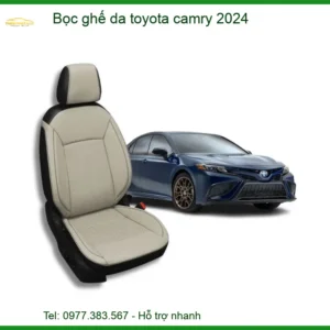 Bọc Ghế Da Toyota Camry 2024 - Địa Chỉ Lắp Đặt Uy Tín TPHCM