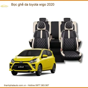 Bọc Ghế Da Toyota Wigo 2020 - Trung Tâm Lắp Đặt Ghế Da Chính Hãng TPHCM