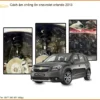 Cách âm chống ồn Chevrolet Orlando 2013 - Địa Chỉ Lắp Đặt Uy Tín TPHCM