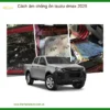 Cách âm chống ồn Isuzu Dmax 2025 - Trung Tâm Lắp Đặt Chính Hãng TPHCM