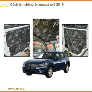 Cách Âm Chống Ồn Mazda CX5 2016 - Trung Tâm Lắp Đặt Uy Tín TPHCM