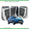 Cách Âm Chống Ồn MG ZS 2024 - Trung Tâm Lắp Đặt Uy Tín TPHCM