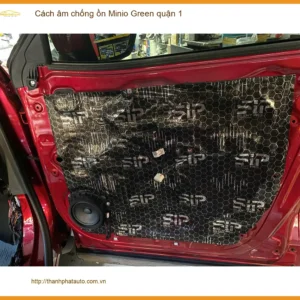 Nơi Thi Công Cách Âm Chống Ồn Ô Tô âm chống ồn Minio Green quận 1 - Chính Hãng - Ảnh 2
