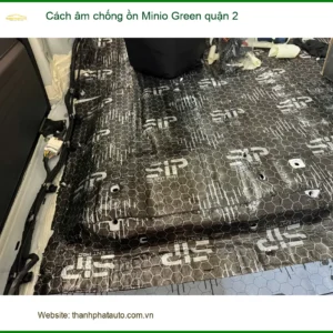 Nơi Dán Cách Âm Chống Ồn Ô Tô âm chống ồn Minio Green quận 2 - Giá Tốt TPHCM