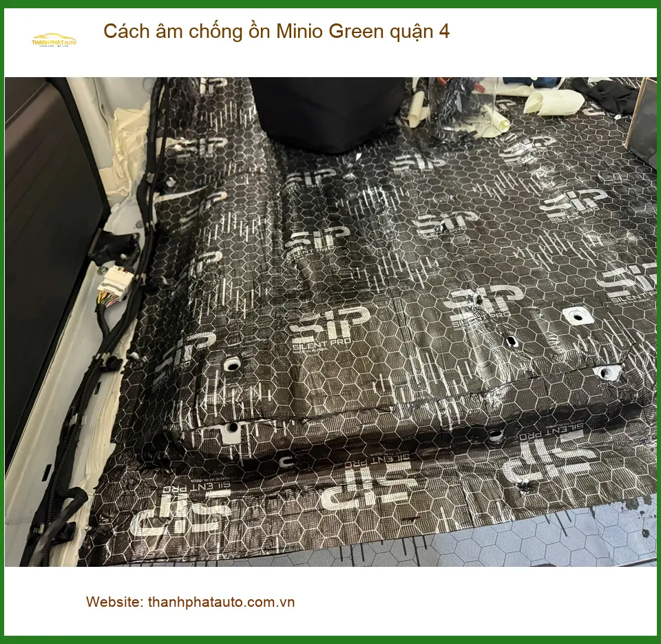 Nơi Lắp Cách Âm Chống Ồn Ô Tô âm chống ồn Minio Green quận 4 - Giá Tốt TPHCM