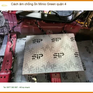 Nơi Lắp Cách Âm Chống Ồn Ô Tô âm chống ồn Minio Green quận 4 - Giá Tốt TPHCM - Ảnh 3
