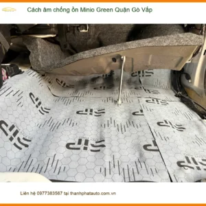 Địa Chỉ Dán Cách Âm Chống Ồn Ô Tô Minio Green Quận Gò Vấp - Giá Tốt TPHCM - Ảnh 2