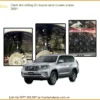 Cách âm chống ồn Toyota Land Cruiser Prado 2021 - Địa Chỉ Lắp Đặt Uy Tín TPHCM