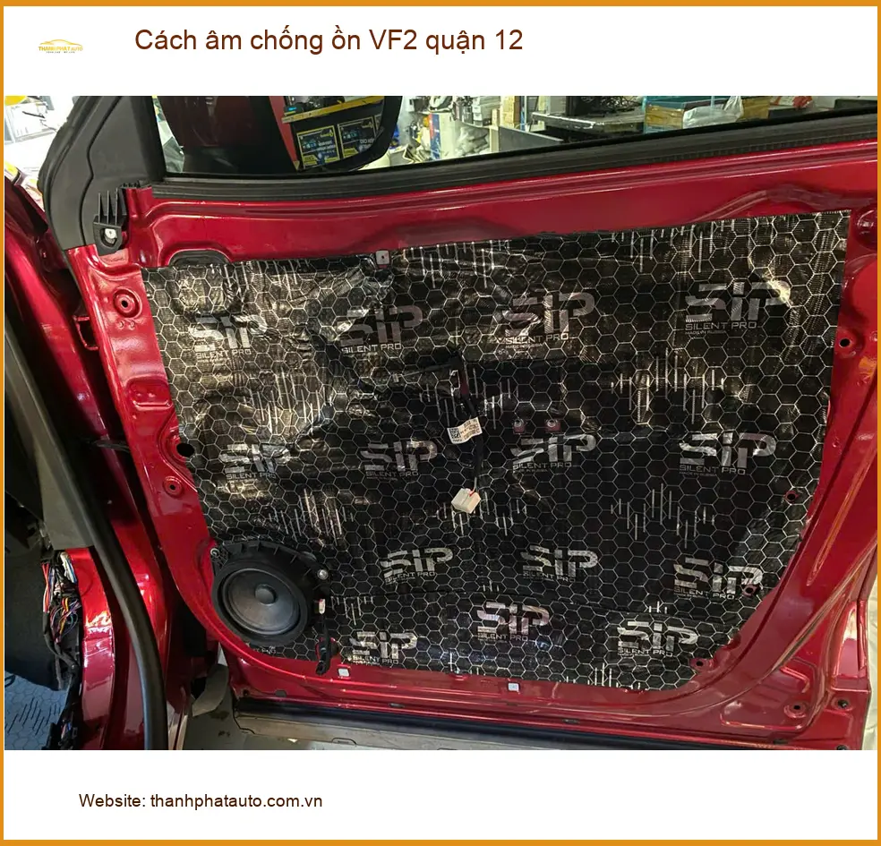 Dịch Vụ Cách Âm Chống Ồn Ô Tô âm chống ồn VF2 quận 12 - Giá Tốt TPHCM