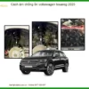 Cách âm chống ồn xe Volkswagen Touareg 2025
