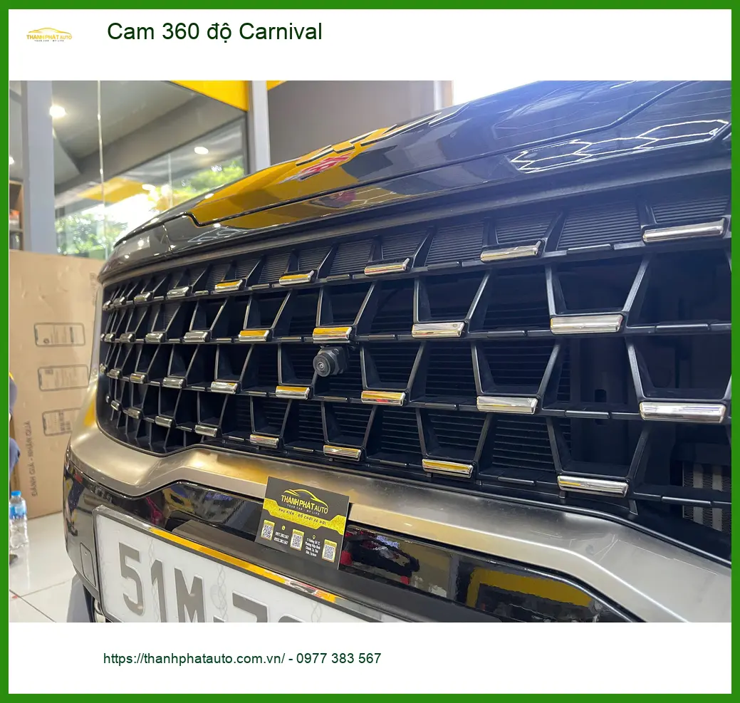 Chị Mai Anh lắp Cam 360 độ Carnival tại Quận 9 vì lo điểm mù ảnh thực tế 2