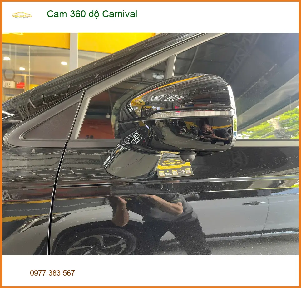 Chị Mai Anh lắp Cam 360 độ Carnival tại Quận 9 vì lo điểm mù ảnh thực tế 4