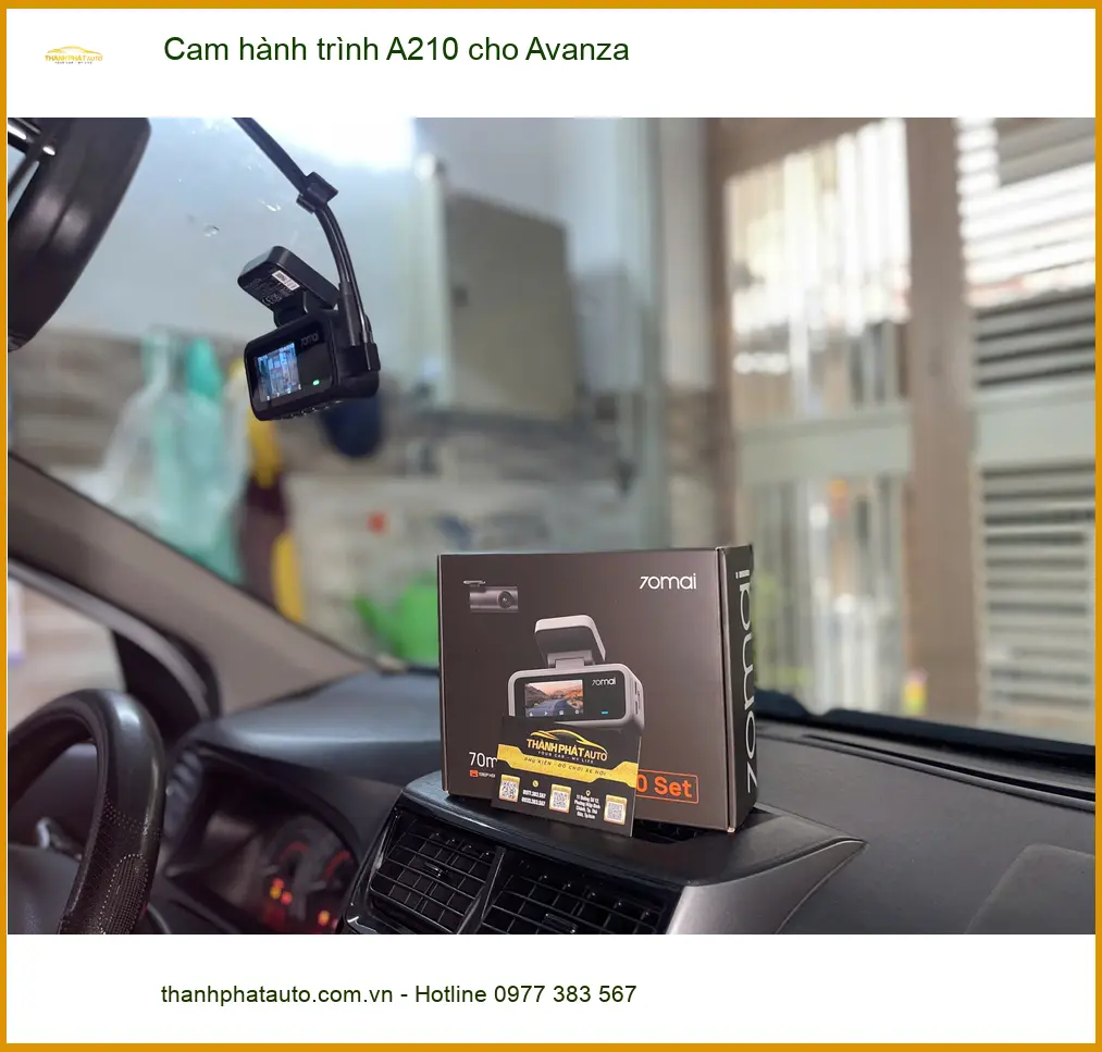 Anh Tùng lắp Cam hành trình A210 cho Avanza ở Quận 12 tăng cường an toàn ảnh thực tế 4