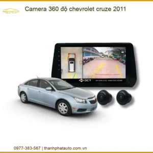 Camera 360 độ Chevrolet Cruze 2011 - Trung Tâm Lắp Đặt Uy Tín TPHCM
