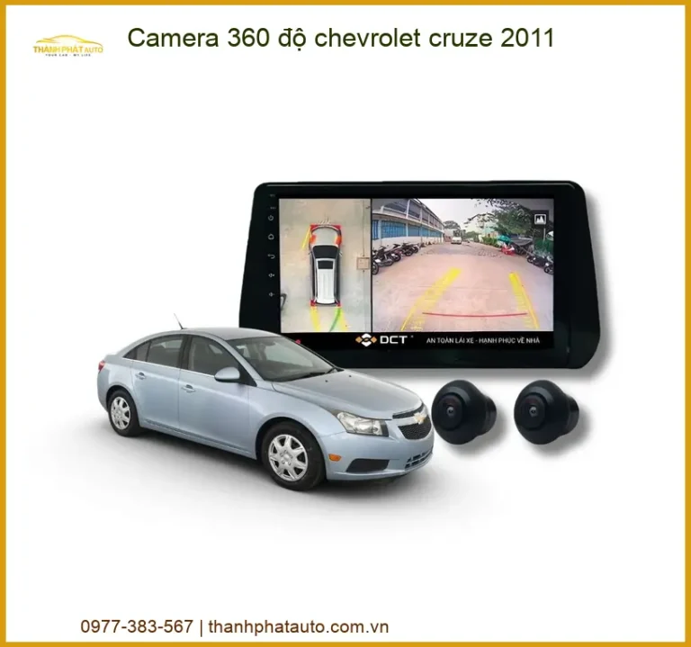Camera 360 độ Chevrolet Cruze 2011 - Trung Tâm Lắp Đặt Uy Tín TPHCM