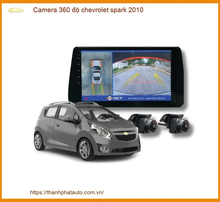 Camera 360 độ Chevrolet Spark 2010 - Trung Tâm Lắp Đặt Uy Tín TPHCM
