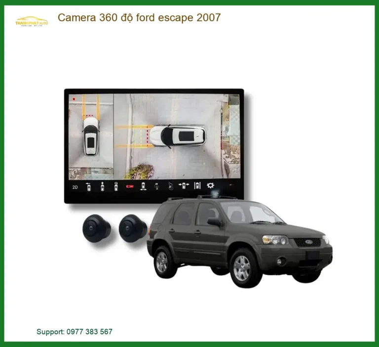 Camera 360 độ Ford Escape 2007 - Trung Tâm Lắp Đặt Uy Tín TPHCM