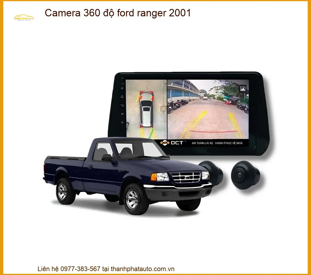 Camera 360 độ Ford Ranger 2001