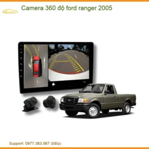 Camera 360 độ Toàn Cảnh Ford Ranger 2005 - Địa Chỉ Lắp Đặt Uy Tín TPHCM